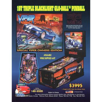 Viper Night Driving Flyer Alternate Version